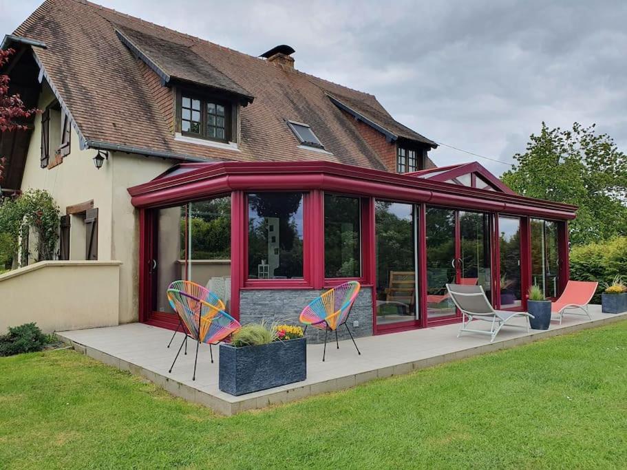 La Mare Aux Chevres Villa Reux Exterior foto